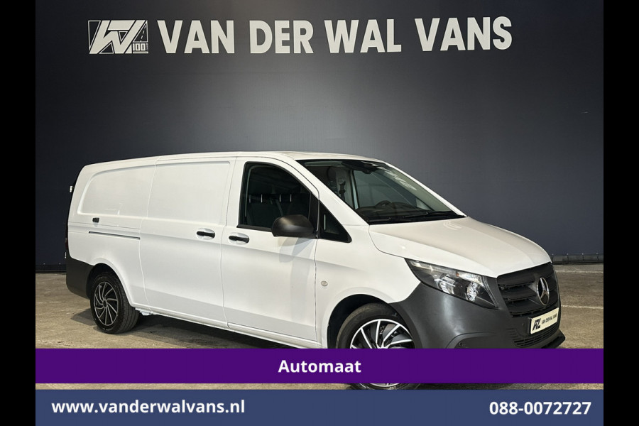 Mercedes-Benz Vito 116 CDI 164pk 9G-Tronic Automaat L3H1 Euro6 Airco | Camera | Navigatie | Cruisecontrol Stoelverwarming, Bijrijdersbank