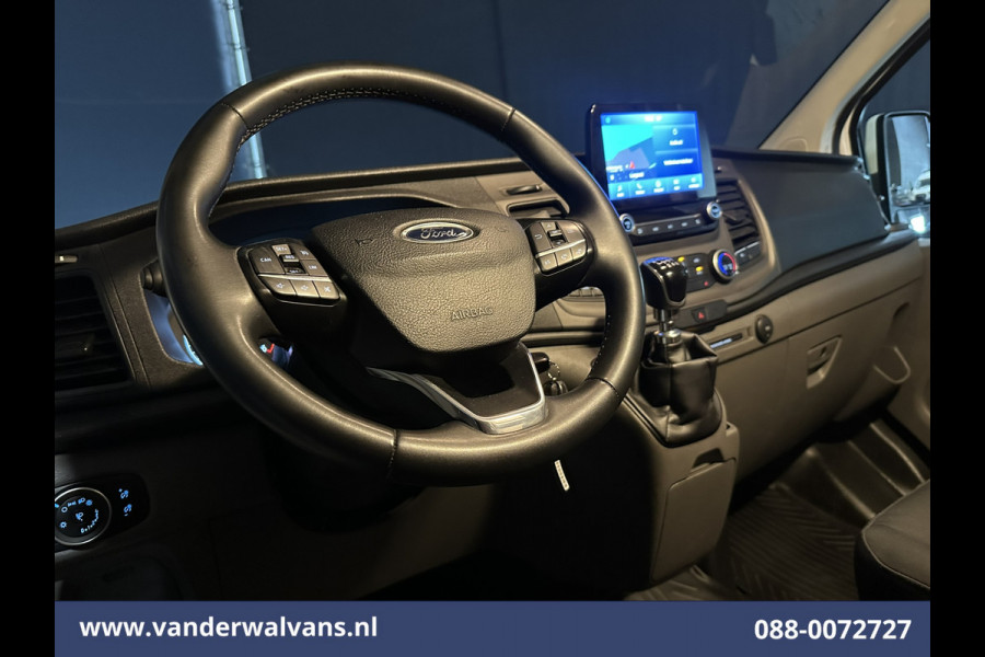 Ford Transit Custom 2.0 TDCI L2H1 Euro6 Airco | Camera | Navigatie | Cruisecontrol | LED | Stoelverwarming | Parkeersensoren Bijrijdersbank, Verwarmde voorruit