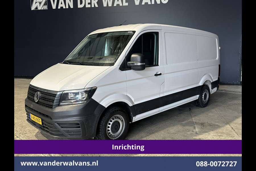 Volkswagen Crafter 2.0 TDI 141pk L3H2 L2H1 inrichting Euro6 Airco | Camera | Apple Carplay | Parkeersensoren Android Auto, Bijrijdersbank