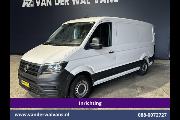 Volkswagen Crafter 2.0 TDI 141pk L3H2 L2H1 inrichting Euro6 Airco | Camera | Apple Carplay | Parkeersensoren Android Auto, Bijrijdersbank