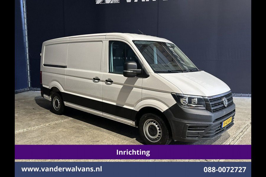 Volkswagen Crafter 2.0 TDI 141pk L3H2 L2H1 inrichting Euro6 Airco | Camera | Apple Carplay | Parkeersensoren Android Auto, Bijrijdersbank