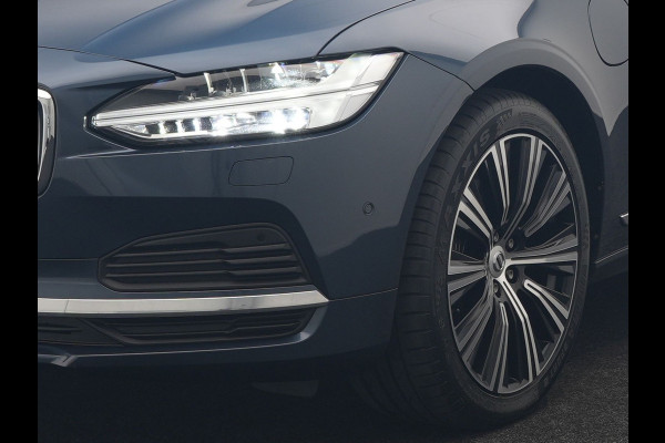 Volvo V90 T8 AWD Ultimate Bright LONG RANGE PHEV 350pk | Trekhaak Af Fabriek | Panodak | Adaptive Cruise | 360 Camera | Head Up | Lederen Sportstoelen Memory & Massage & Ventilatie | Bowers & Wilkins | Blis | Keyless | Stuur & Stoelen Verwarmd | Plug In Hybrid |