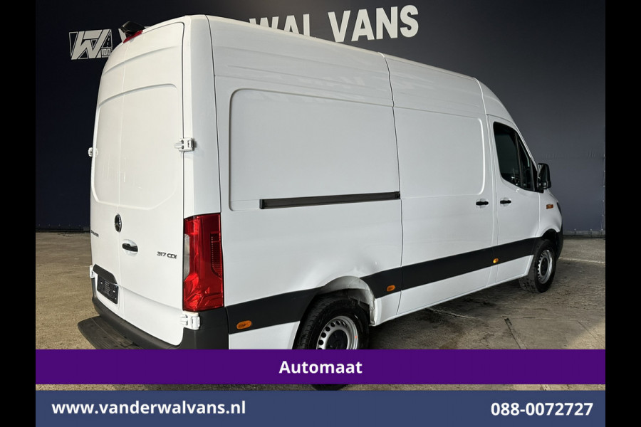 Mercedes-Benz Sprinter 317 CDI 170pk 9G-Tronic Automaat L2H2 Euro6 Airco | Camera | Navigatie | Cruisecontrol | LED Chauffeursstoel, Stoelverwarming, Parkeersensoren, Bijrijdersbank