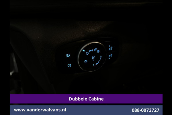 Ford Transit Custom 2.0 TDCI 130pk Automaat L2H1 Dubbele Cabine Euro6 Airco | 6-Zits | Camera | Navigatie | Apple Carplay | LED Android Auto, Adaptieve Cruisecontrol, Stoelverwarming, Verwarmde voorruit, Trekhaak, Achterklep