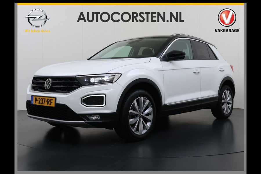 Volkswagen T-Roc 1.5TSI 150PK Sport Adap.Cruise Two Tone lak Navi Camera Stoelverwarming Apple Carplay Android Auto Privacy Glas Led Lmv Isofix Bluetooth Pdc
