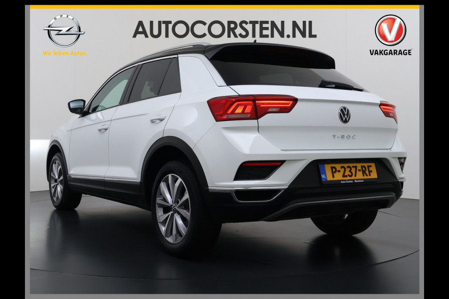 Volkswagen T-Roc 1.5TSI 150PK Sport Adap.Cruise Two Tone lak Navi Camera Stoelverwarming Apple Carplay Android Auto Privacy Glas Led Lmv Isofix Bluetooth Pdc