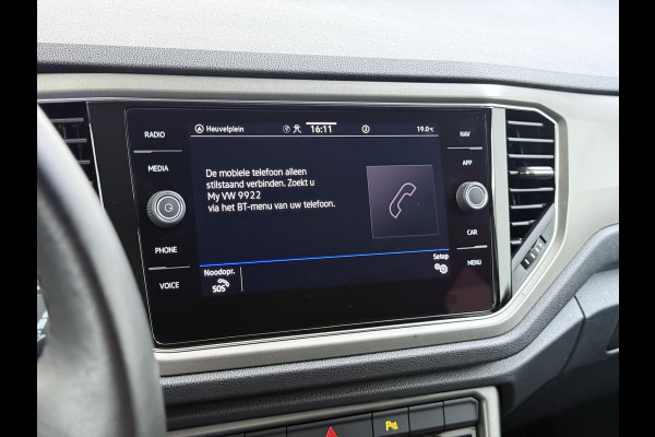 Volkswagen T-Roc 1.5TSI 150PK Sport Adap.Cruise Two Tone lak Navi Camera Stoelverwarming Apple Carplay Android Auto Privacy Glas Led Lmv Isofix Bluetooth Pdc