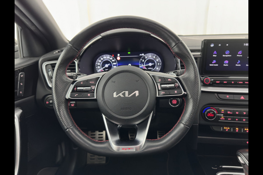 Kia ProCeed 1.6 T-GDi GT (INCL.BTW) *PANO | LEATHER-MICROFIBRE | FULL-LED | MEMORY-PACK | JBL-SOUND | ADAPTIVE-CRUISE | BLIND-SPOT | HEATED-SPORTSEATS | CAMERA | KEYLESS | DIGI-COCKPIT | NAVI-FULLMAP | PRIVACY-GLASS