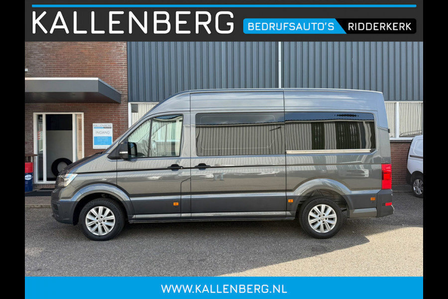 Volkswagen Crafter 35 2.0 TDI L3H3 DC / 6 pers / AUTOMAAT / Trekhaak / Camera
