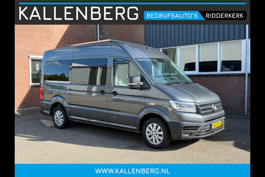 Volkswagen Crafter 35 2.0 TDI L3H3 DC / 6 pers / AUTOMAAT / Trekhaak / Camera