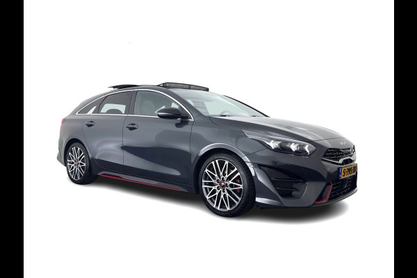 Kia ProCeed 1.6 T-GDi GT (INCL.BTW) *PANO | LEATHER-MICROFIBRE | FULL-LED | MEMORY-PACK | JBL-SOUND | ADAPTIVE-CRUISE | BLIND-SPOT | HEATED-SPORTSEATS | CAMERA | KEYLESS | DIGI-COCKPIT | NAVI-FULLMAP | PRIVACY-GLASS