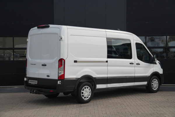 Ford Transit 350 2.0 TDCI L3H2 Trend DC 165pk - 6 Zits - Trekhaak - Cruise - Camera - Stoelverwarming - Bluetooth - Rijklaar
