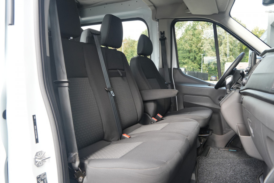 Ford Transit 350 2.0 TDCI L3H2 Trend DC 165pk - 6 Zits - Trekhaak - Cruise - Camera - Stoelverwarming - Bluetooth - Rijklaar