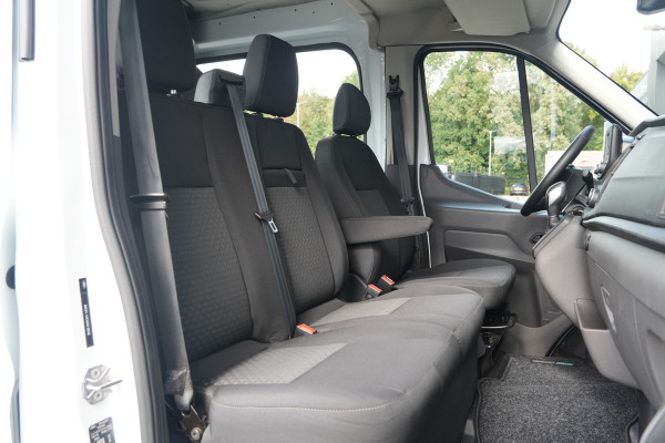 Ford Transit 350 2.0 TDCI L3H2 Trend DC 165pk - 6 Zits - Trekhaak - Cruise - Camera - Stoelverwarming - Bluetooth - Rijklaar