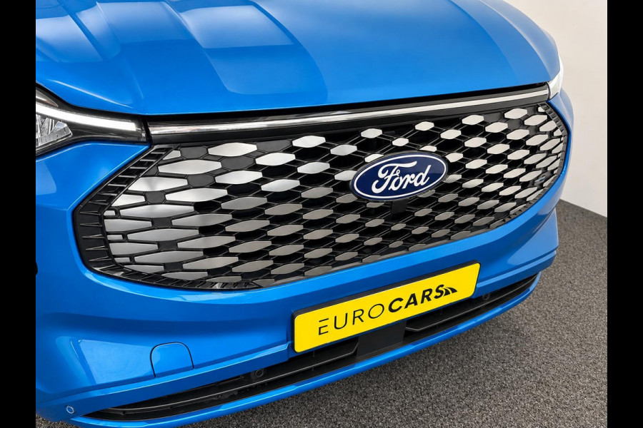 Ford E-Transit Custom 320 L2H1 Aut. Limited 71 kWh DC Dubbele Cabine Full LED Navi Camera LM Velgen PDC VA Cruise Control 2 Schuifdeuren