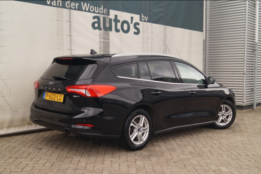 Ford Focus Wagon 1.0 EcoBoost Hybrid 125pk Titanium X Business -NAVI-ECC-PDC-CAM-
