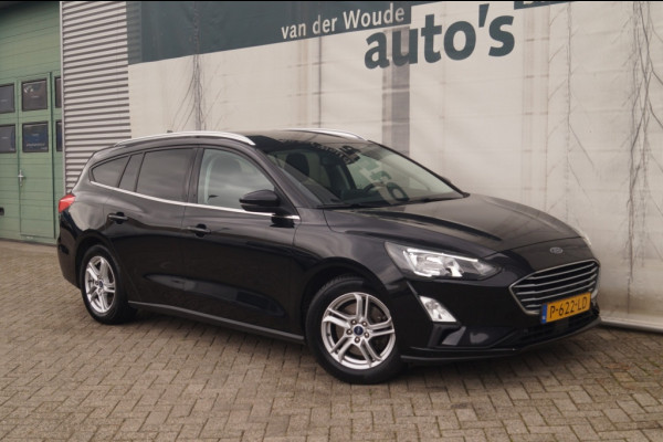 Ford Focus Wagon 1.0 EcoBoost Hybrid 125pk Titanium X Business -NAVI-ECC-PDC-CAM-