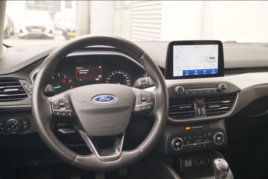 Ford Focus Wagon 1.0 EcoBoost Hybrid 125pk Titanium X Business -NAVI-ECC-PDC-CAM-