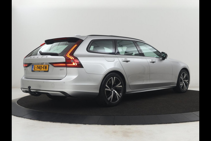 Volvo V90 2.0 B4 R-Design | Panoramadak | Leder | Stuur/stoelverwarming | Trekhaak | harman/kardon | Head-up | Adaptive cruise | 360 camera | Full LED |