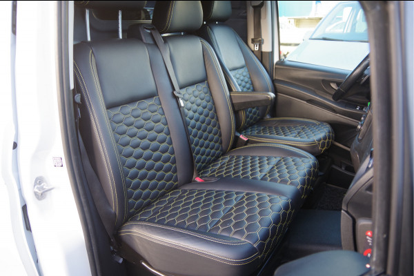 Mercedes-Benz Vito 119 CDI L2 3-ZITS, AUT. LED, LEDER, TREKHAAK, 19'', NAVI, CRUISE, AIRCO, PARKEERSENSOREN