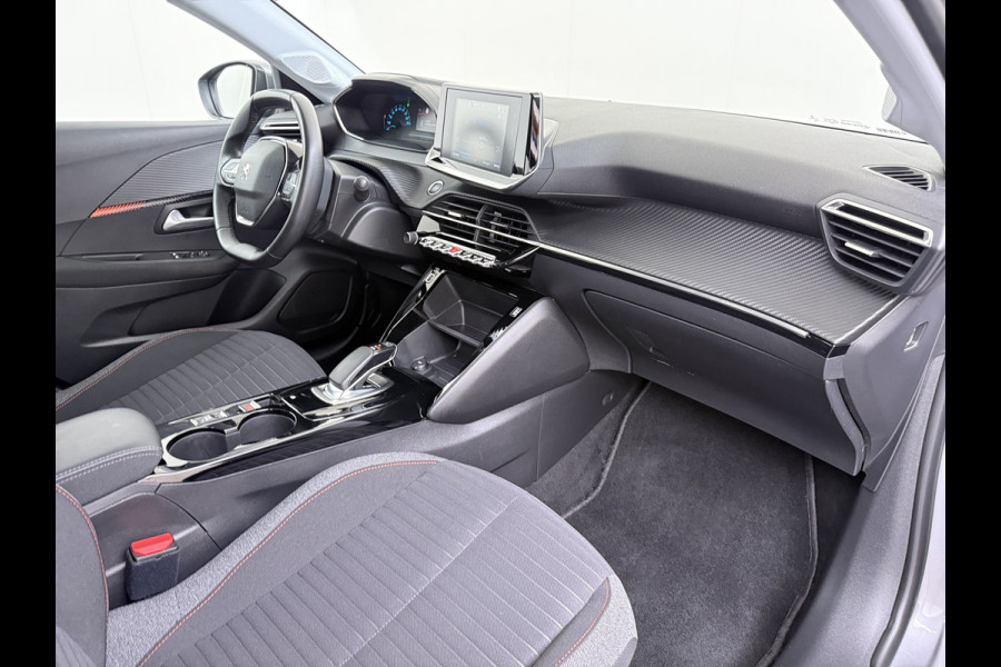 Peugeot e-208 EV 5Drs Automaat Apple Carplay Android Auto Navi* Ecc Cruise Control Active 50kWh Isofix Led Regen-Lichtsensor Keyless Dealeronderhouden