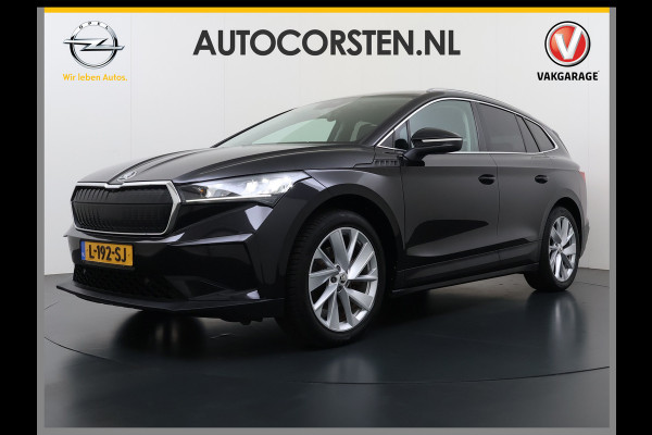 Škoda ENYAQ iV 180PK SOH 91% 3-Zone Ecc Camera Navi Ecc Stoel+Stuurverwarming Android Auto Apple Carplay 60 P-Assist Cruise Control Privacy Glas Lmv 20" Isofix Lane Assist Keyless advanced 1e Eigenaar Origineel Nederlandse Auto