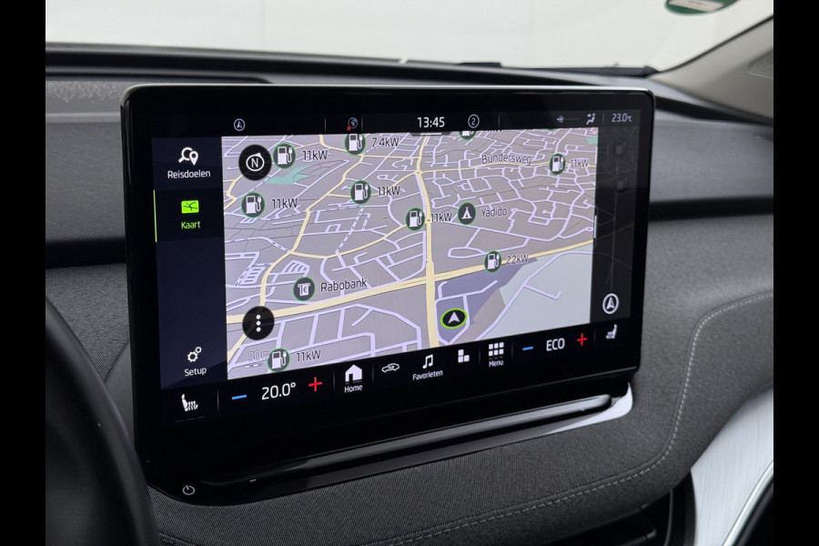 Škoda ENYAQ iV 180PK SOH 91% 3-Zone Ecc Camera Navi Ecc Stoel+Stuurverwarming Android Auto Apple Carplay 60 P-Assist Cruise Control Privacy Glas Lmv 20" Isofix Lane Assist Keyless advanced 1e Eigenaar Origineel Nederlandse Auto