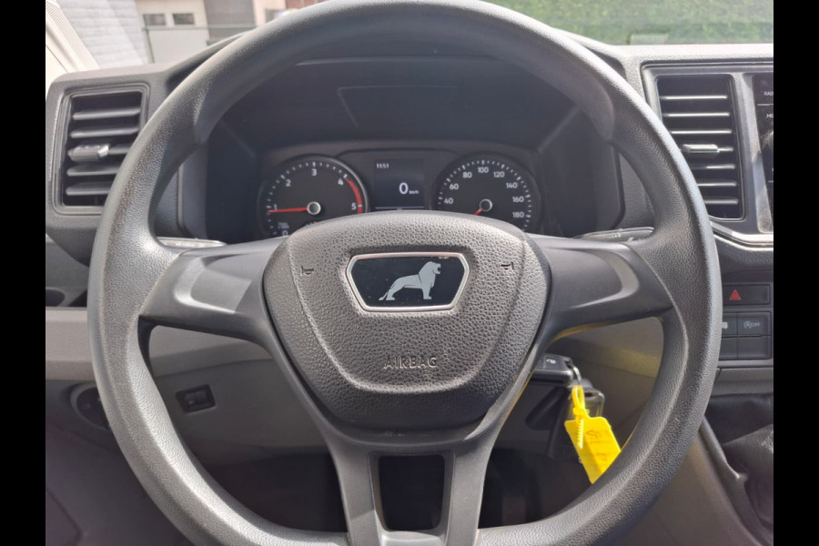 Volkswagen Crafter 35 2.0D L4H3 Extra Lang+Hoog Camera Comfort Stoel Airco Apple Carplay Android Auto Cruise Control Sidebars Navi* Pdc Betonplex Vloer Wandbetimmering Schuifdeur Origineel Nederlandse Auto