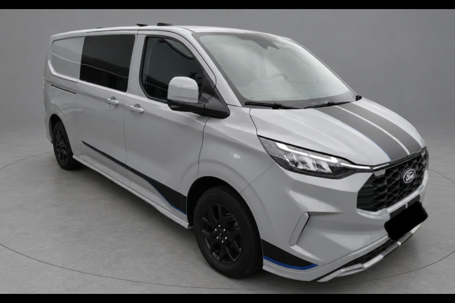 Ford Transit Custom 320 2.0 TDCI L2H1 Sport DC 360 Camera, Adaptieve Cruise, Carplay, LED, 170pk, Elektrische stoel, Stuurverwarming, Stoelverwarming, Sensoren, Uniek!