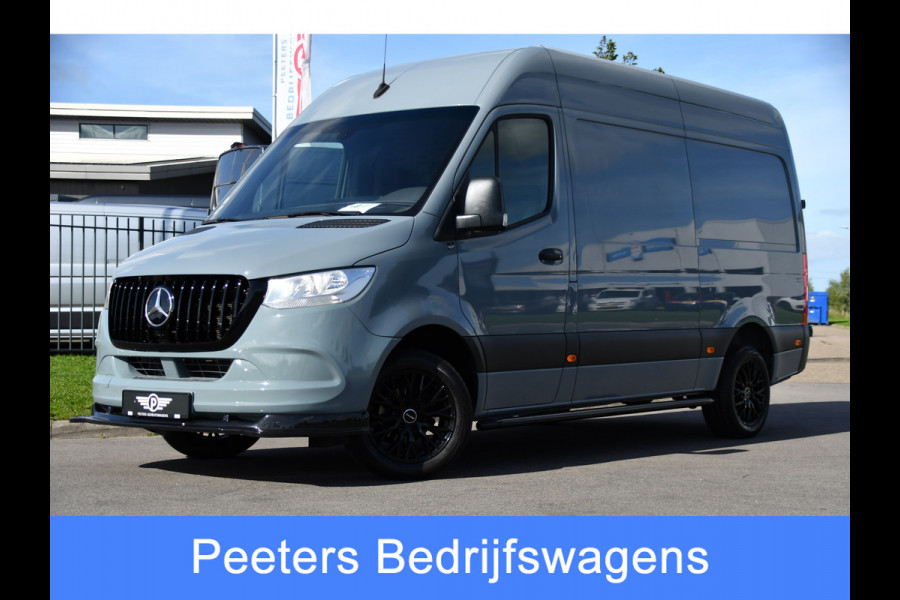 Mercedes-Benz Sprinter 319 V6 3.0 CDI L2H2 PB Edition Camera, Cruise, Carplay, Multimedia, Automaat, Geveerde stoel, 190pk, Trekhaak, Uniek!