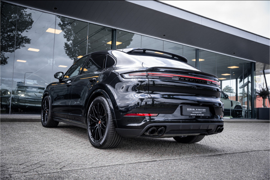 Porsche Cayenne Coupé 3.0 E-Hybrid ** Sport Design ** Luchtvering ** 18-weg ** HUD ** BOSE ** Sportuitlaat ** Sport Chrono ** Matrix ** Achterasbesturing ** Panodak