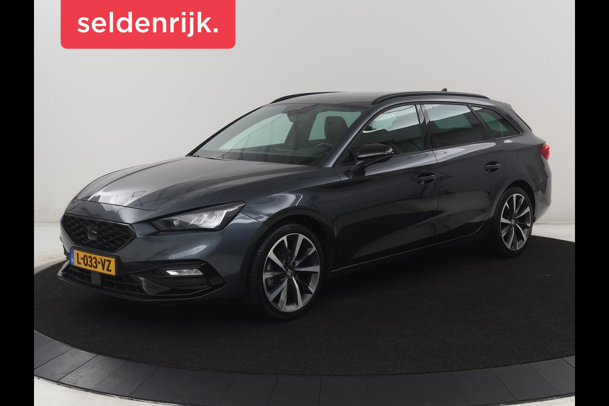 Seat Leon Sportstourer 1.5 TSI FR | Half leder | Cruise control | Climate control | Sfeerverlichting | Park assist | Carplay | Full LED | Virtueel dashboard | 18" velgen
