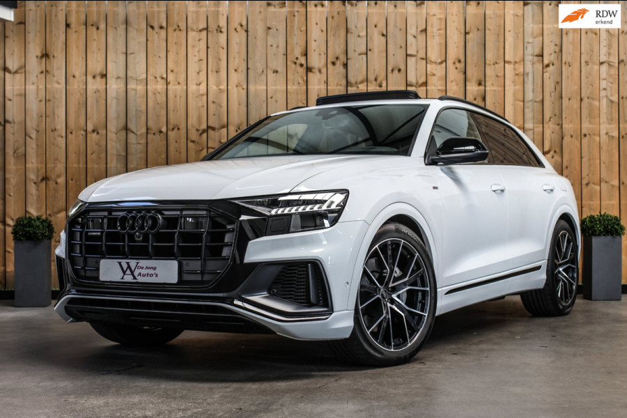 Audi Q8 55 TFSI e Quattro S-Line *Pano*RS-Stoelen*B&O*Soft-Close*360 Camera*