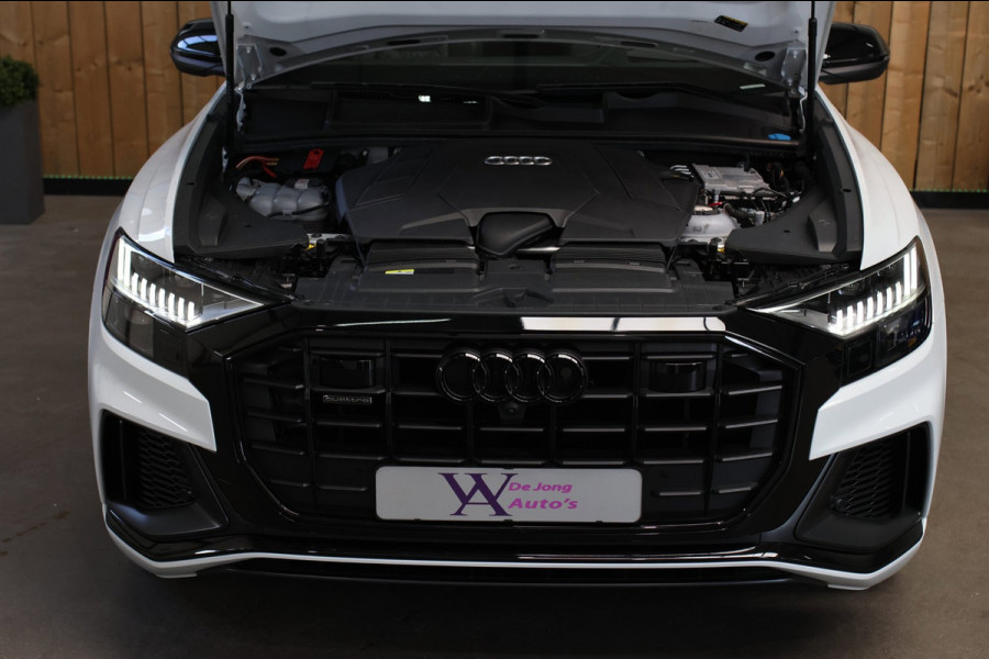 Audi Q8 55 TFSI e Quattro S-Line *Pano*RS-Stoelen*B&O*Soft-Close*360 Camera*
