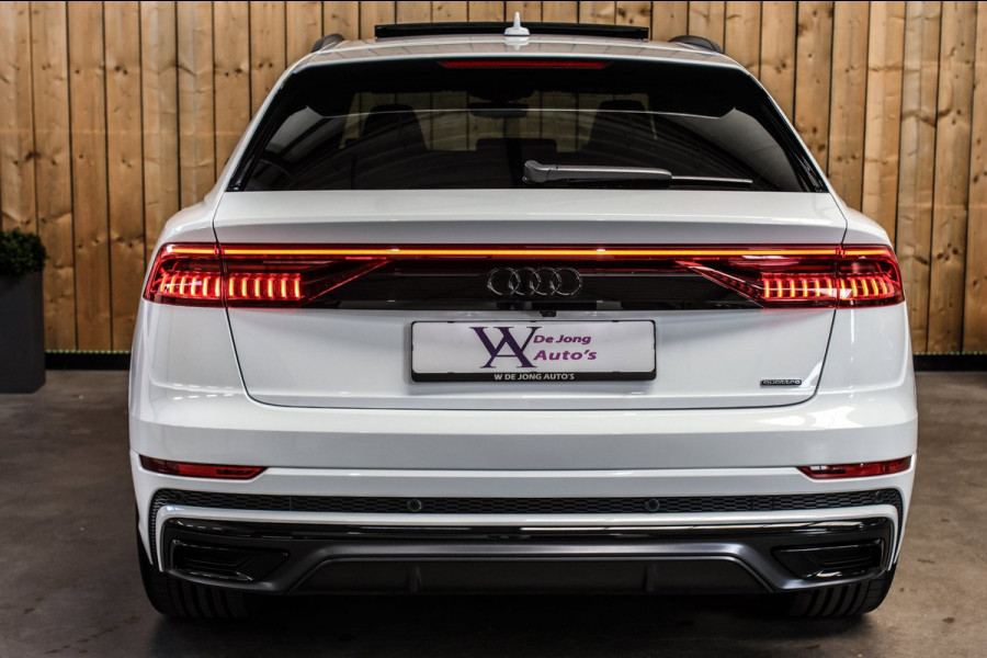 Audi Q8 55 TFSI e Quattro S-Line *Pano*RS-Stoelen*B&O*Soft-Close*360 Camera*