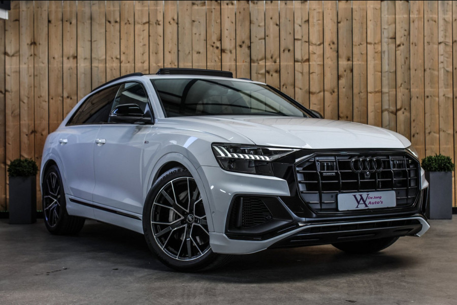 Audi Q8 55 TFSI e Quattro S-Line *Pano*RS-Stoelen*B&O*Soft-Close*360 Camera*