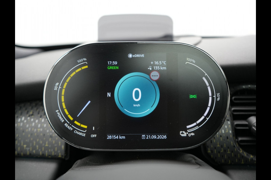MINI Electric Cooper SE 33 kWh 184pk Dealer O.H | Panodak | Head Up | Camera | Harman / Kardon | Warmtepomp | Sportstoelen Verwarmd | Keyless | Apple Carplay | Sfeerverlichting | DAB | Virtual | Navigatie | 16"L.M |