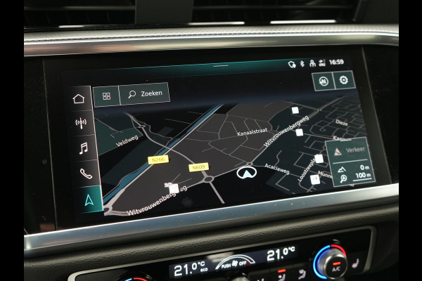 Audi Q3 45 TFSI e 2X S Line PHEV 245pk | Trekhaak Af Fabriek | Adaptive Cruise | Sportstoelen Verwarmd | Apple Carplay | Blis | DAB | Navigatie | Virtual | 18"L.M | Plug In Hybrid