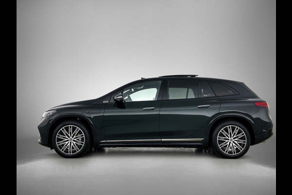 Mercedes-Benz EQS SUV 450 4MATIC AMG Line 118 kWh Mbux hyperscreen klasse 3 en 5 alarm | Panorama Schuif-Kanteldak. Inclusief 24 maanden Mercedes-Benz Certified garantie voor Europa.