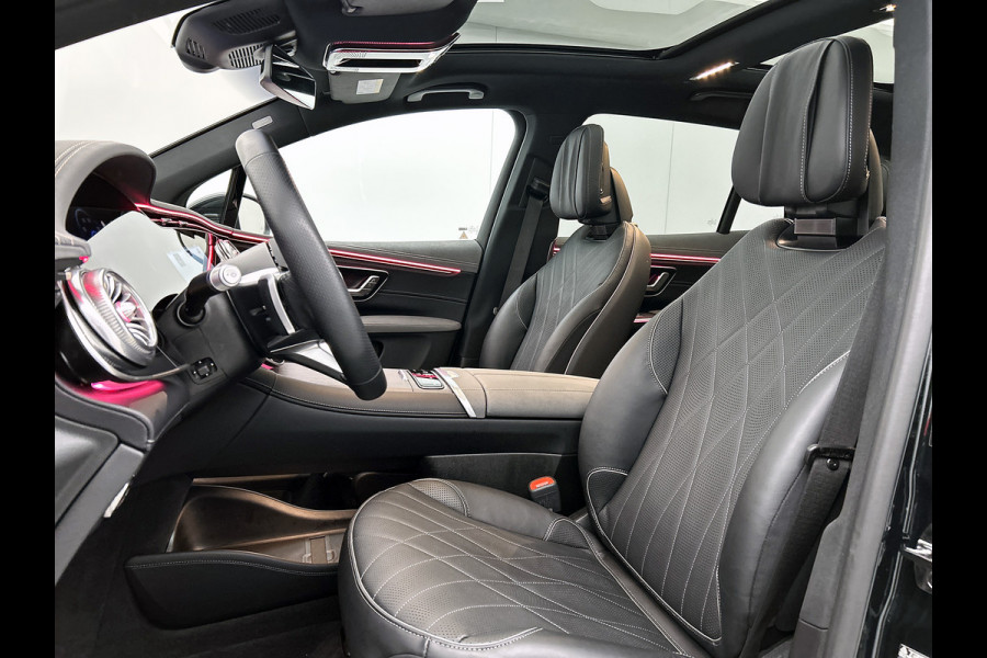 Mercedes-Benz EQS SUV 450 4MATIC AMG Line 118 kWh Mbux hyperscreen klasse 3 en 5 alarm | Panorama Schuif-Kanteldak. Inclusief 24 maanden Mercedes-Benz Certified garantie voor Europa.