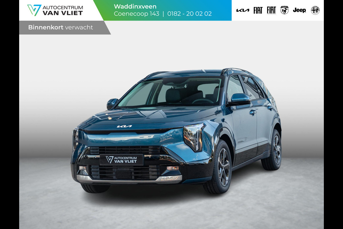 Kia Niro 1.6 GDi Hybrid DynamicLine | Actieprijs* | Snel leverbaar | Nieuw model | Navi. | Clima. | Adapt. Cruise. | Parkeersensoren | Achteruitrijcamera | Bekleding In Stof/Lederlook