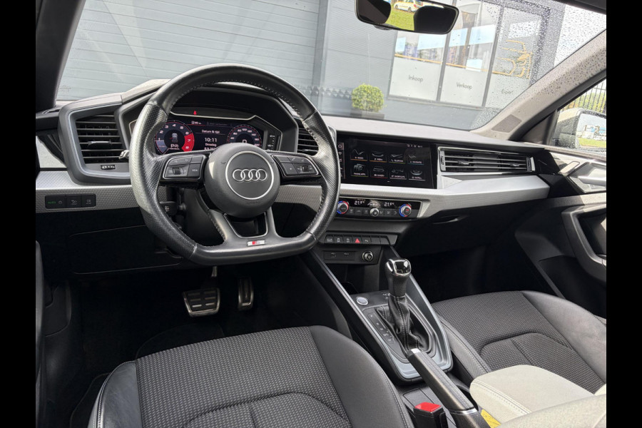 Audi A1 Sportback 40 TFSI Pro Line S ✓Virtual Cockpit✓Camera✓Carplay✓Leder✓200pk✓Automaat✓Keyless✓Clima✓Cruise✓Pdc V+A✓17'' Lm velgen✓N.A.P✓Apk tot 03-2028