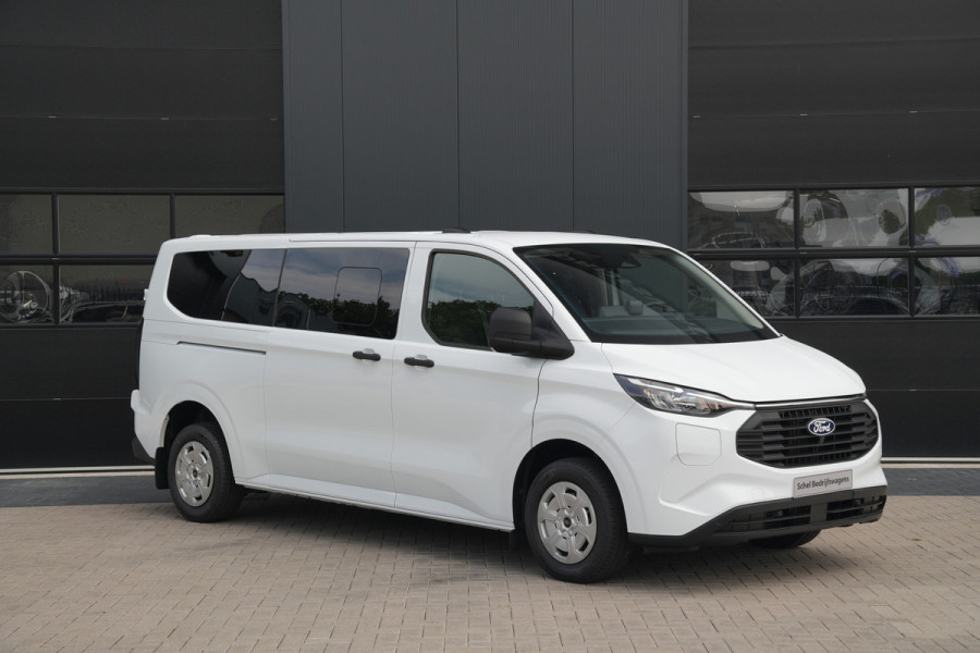 Ford Transit Custom 340 2.5 PHEV L2H1 Kombi Trend 9 zits - Navigatie - Privacy glass - Camera - Carplay - Cruise - Rijklaar