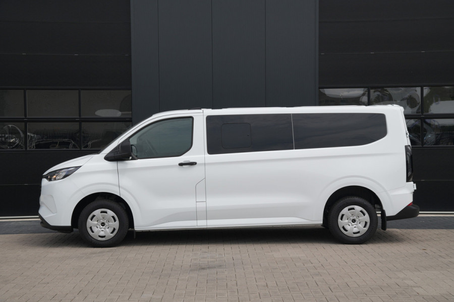 Ford Transit Custom 340 2.5 PHEV L2H1 Kombi Trend 9 zits - Navigatie - Privacy glass - Camera - Carplay - Cruise - Rijklaar