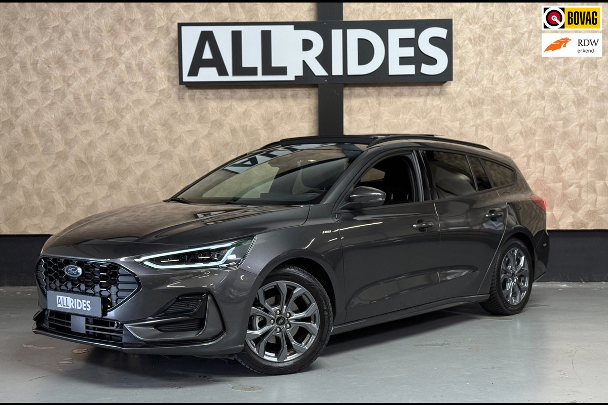 Ford FOCUS Wagon 1.0 EcoBoost Hybrid ST-Line | Led | Stoelverwarming | Carplay | Stuurverwarming | Parkeersensoren| Trekhaak