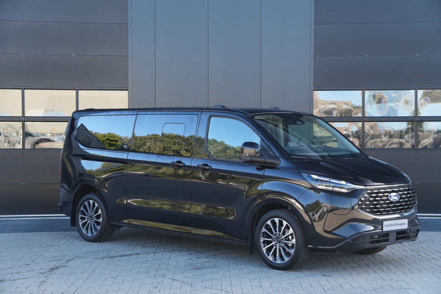 Ford Tourneo Custom 340 2.5 PHEV L2H1 Titanium X 232pk | ACC | Pano | B&O | Elek. schuifdeuren | 360 camera | Elek-Trekhaak | Prijs excl. BTW