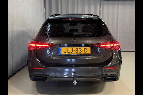 Mercedes-Benz C-Klasse Estate 300 e AMG Line 18"/SOH 97%/Panoramadak/Trekhaak/LED/Stoelverwarming/Sfeerverlichting/Elektrische klep/Apple Carplay & Android Auto