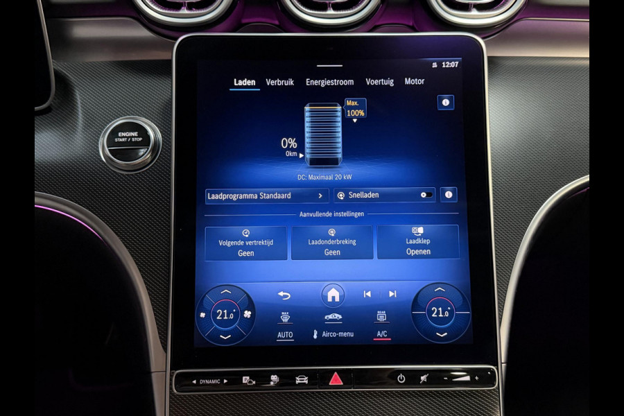 Mercedes-Benz C-Klasse Estate 300 e AMG Line 18"/SOH 97%/Panoramadak/Trekhaak/LED/Stoelverwarming/Sfeerverlichting/Elektrische klep/Apple Carplay & Android Auto