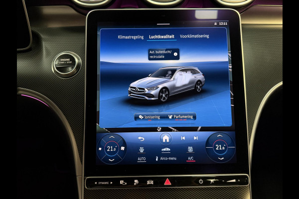 Mercedes-Benz C-Klasse Estate 300 e AMG Line 18"/SOH 97%/Panoramadak/Trekhaak/LED/Stoelverwarming/Sfeerverlichting/Elektrische klep/Apple Carplay & Android Auto