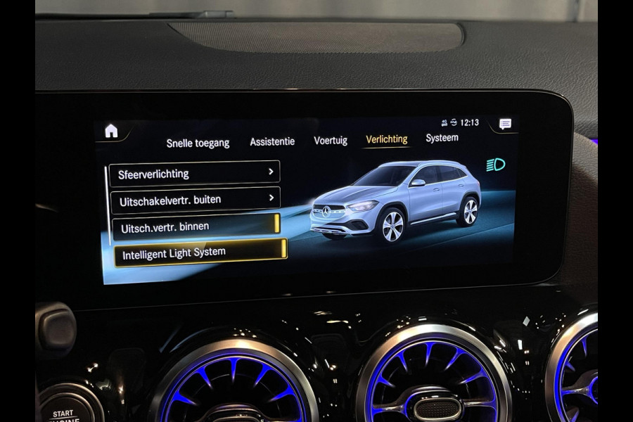 Mercedes-Benz GLA 250 e AMG Line 20"/SOH 89%/Panoramadak/Memory stoel l+r/Matrix LED/Keyless/Sfeerverlichting/Stoelverwarming/Camera/